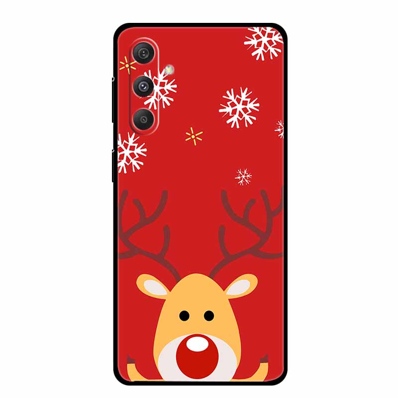 Christmas Case For Samsung Galaxy S24 S25 5G Cases Soft Silicone Bumper for S24 S25 Plus S23 FE S24 FE S25 FE 5G Protector Shell