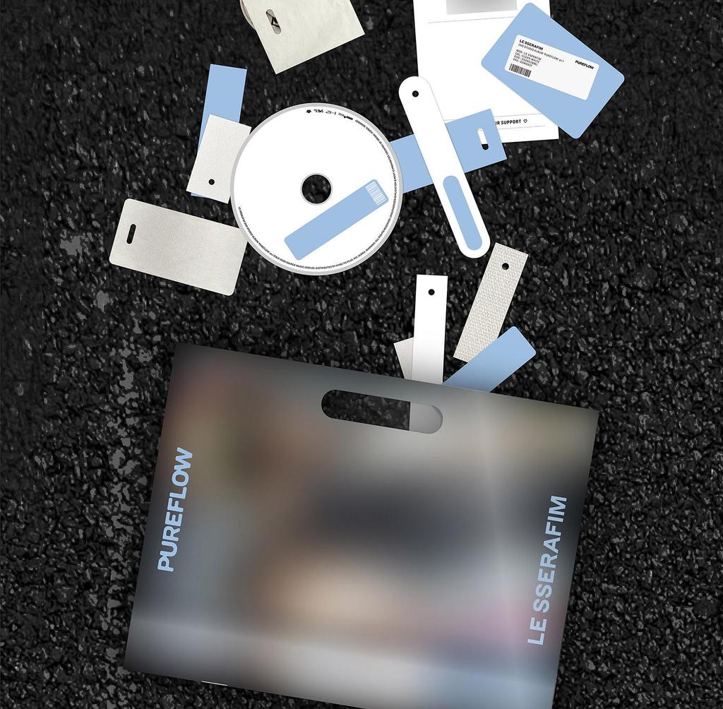 [POB] LE SSERAFIM [PUREFLOW] pt.1 2nd Studio Album (Compact ver.)