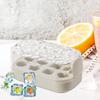8 Grid Ice Tray Mold With Cover Food Grade Press Ice Cubes Box Ice Blocks Making Template Quick Demoulding Ice Maker