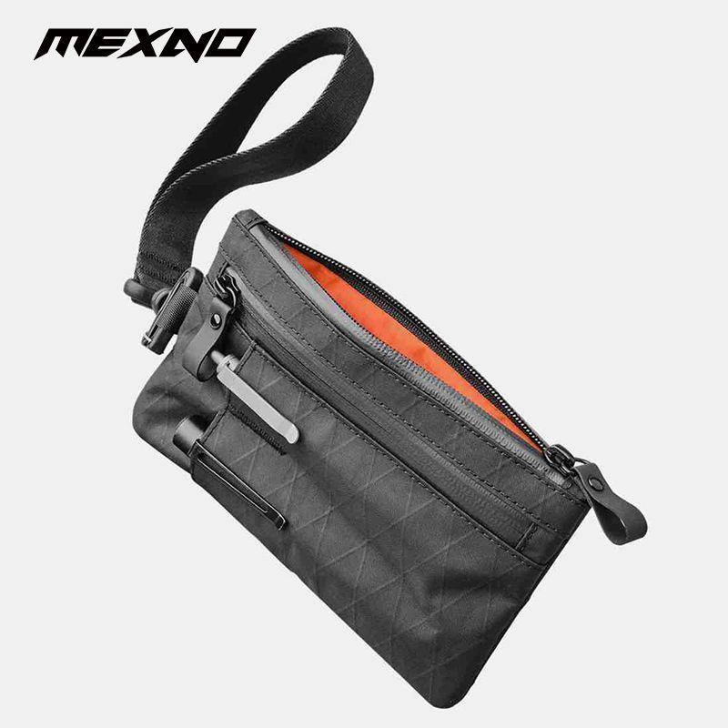 

Уличный многофункциональный держатель для карт Мужской функциональный кошелек для монет Мужской чехол для ключей Косметичка Сумка для мобильного телефона ID Клатч Black