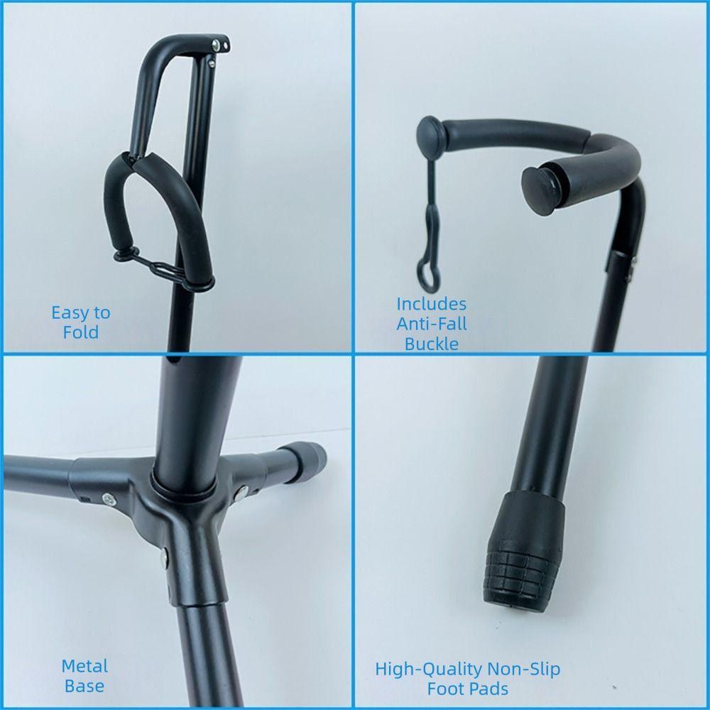 Steel Instrument Display Stand Folding Guitar Support Sturdy Vertical Guitar Rack  Electric Guitar