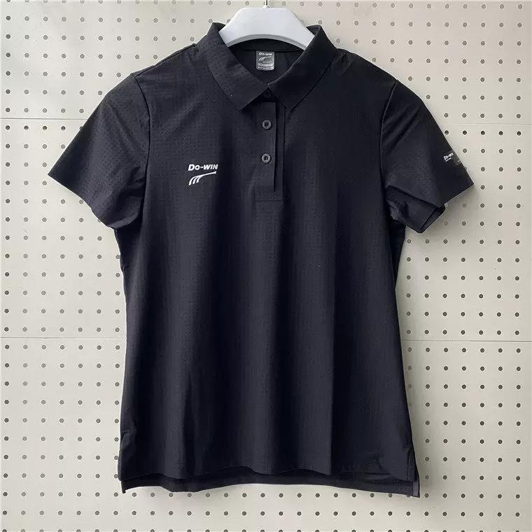 Do-Win Summer Women s Casual Sports Short-Sleeved Polo Shirt Lapel Sports T-Shirt 2212044B-F M