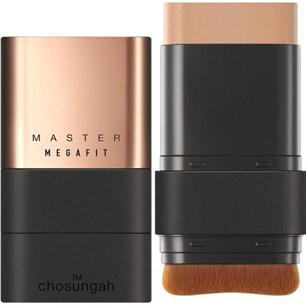 

Cho Sung -A TM Megapit Stick Foundation Master SPF50+PA++++ 16г, Glow 02 Sand Beige, 1 популярная корейская косметика