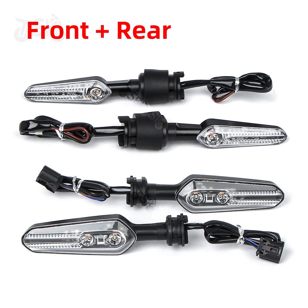 350mm & 370mm Front Rear LED Turn Signal Light For Yamaha YZF-R7 YZF R7 2021-2022 2023 Motorcycle Indicators Lamp Accessories