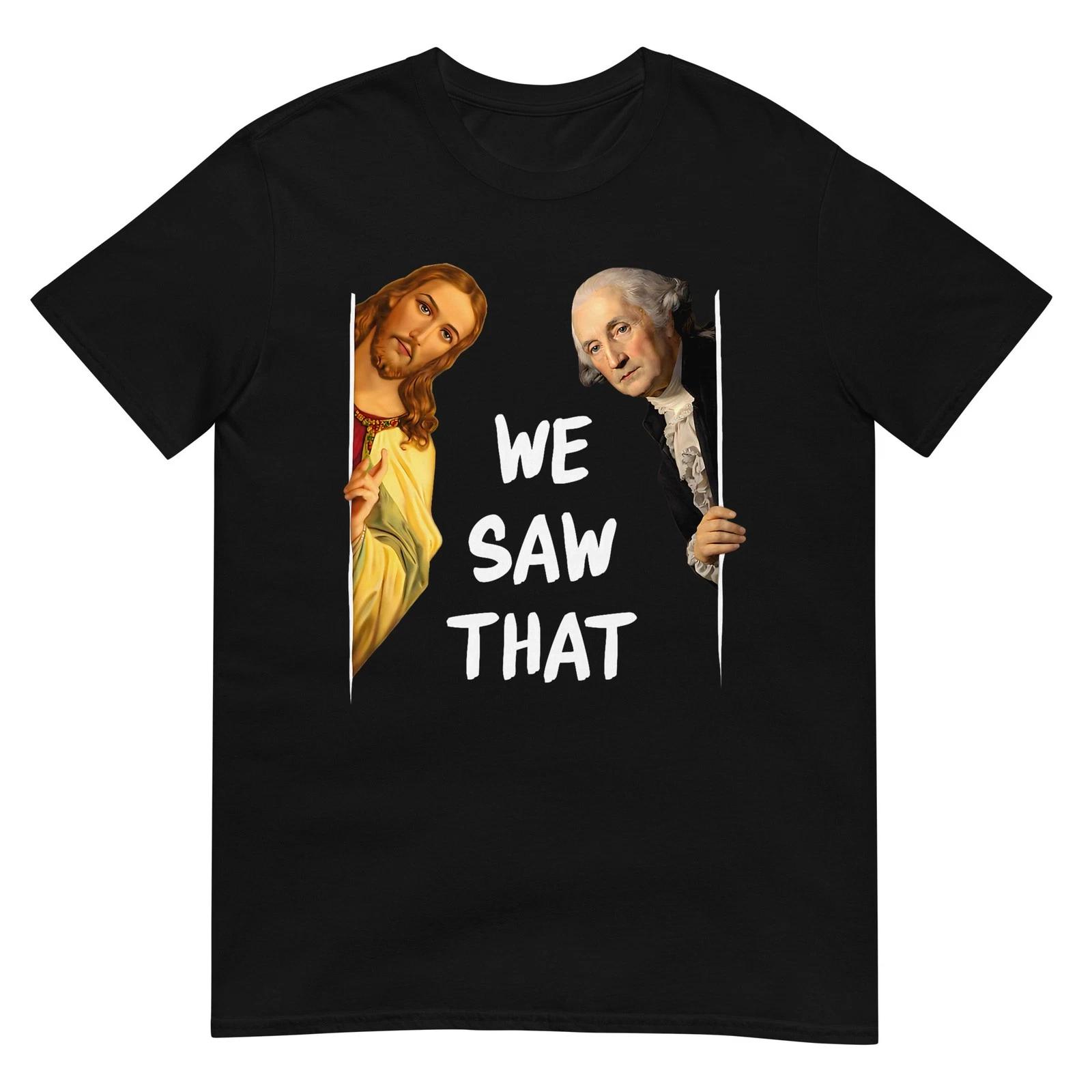 George Washington and Jesus T-Shirt 3XL