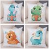 Cartoon Jurassic Dinosaurier Kissen Abdeckung Dekor Niedlichen Tier Kissenbezug Kinderzimmer Sofa Hause Auto