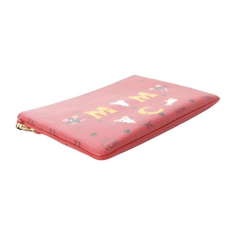 MCM Portuna Red clutch bag MXZASXL02RJ001