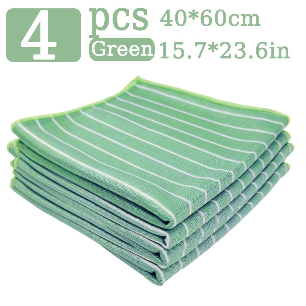 high quality4pcs a Special Absorbent Kitchen Towel for Glass That Leaves No Marks, Ideal for Cleaning Tables, Bowls, Mirrors, Bamboo Fiber Glass