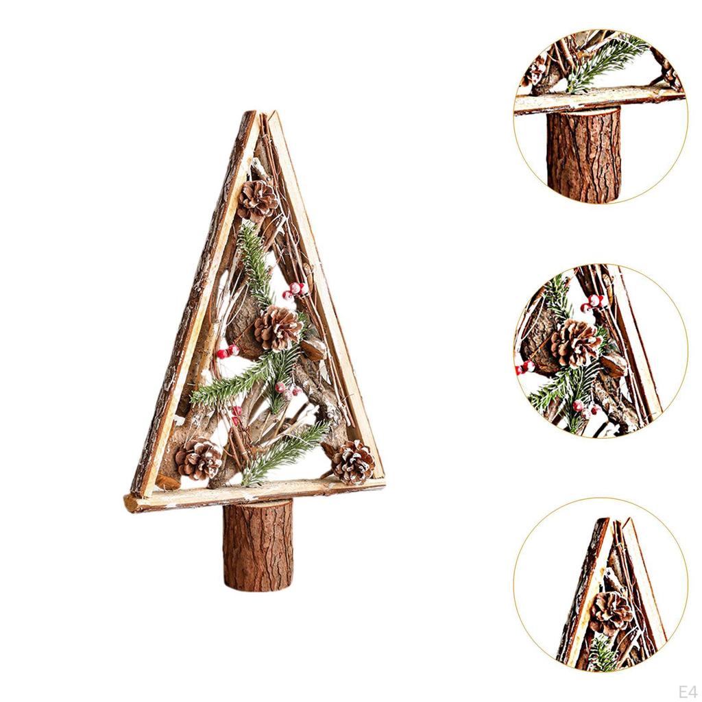 Decoratiune de Craciun Pom de Craciun Artificial Set Miniatură Recuzită Scenă pentru Bucătărie