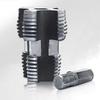 7Pcs PVC Thread Maker Tool for Electric Drill Plastic Pipe Threader PVC Thread Maker Tool 1/2inch 3/4inch for Water Pipe