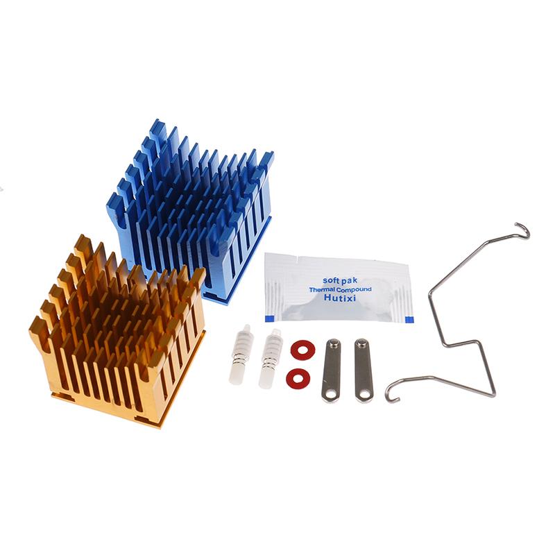 Aluminiowy radiator mostka południowego Radiator chipsetu mostka południowego i północnego płyty głównej