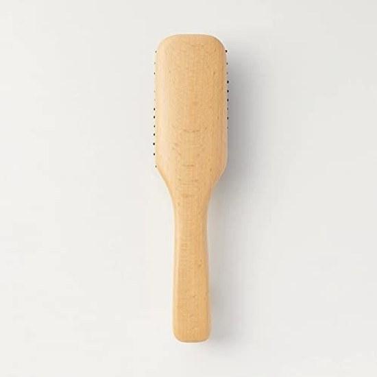 Muji Beech Wood Hair Brush Total Length 20cm