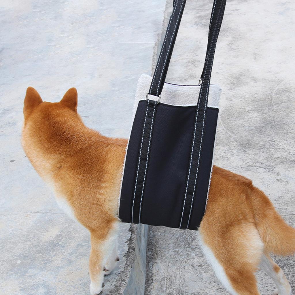 Hundelift-Geschirr, verstellbar, Hundeschlinge, Hüftstützgeschirr, Hundetrageschlinge für die Mobilitätshilfe für Hunde