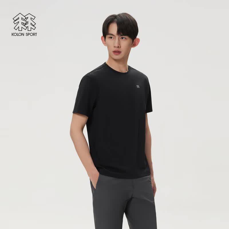 

KOLON SPORT Men s Quick-Dry UPF50+ Round Neck T-shirt 2XL