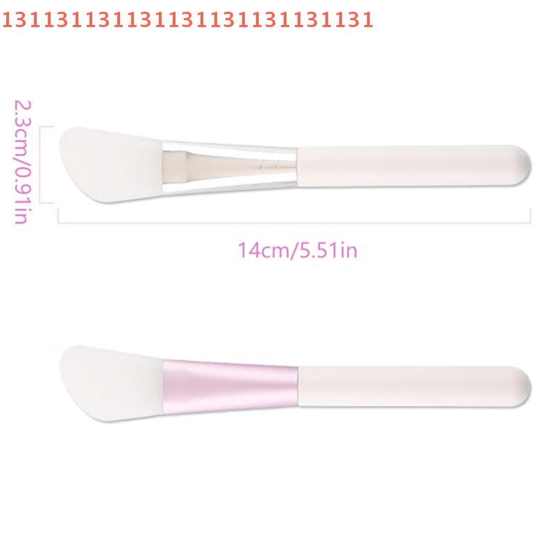 1/2Pcs DIY Skin Care Foundation Gel Cosmetic Beauty Tool White Makeup Silicone Facial Mask Brush Professional Mud Cream Brushes
