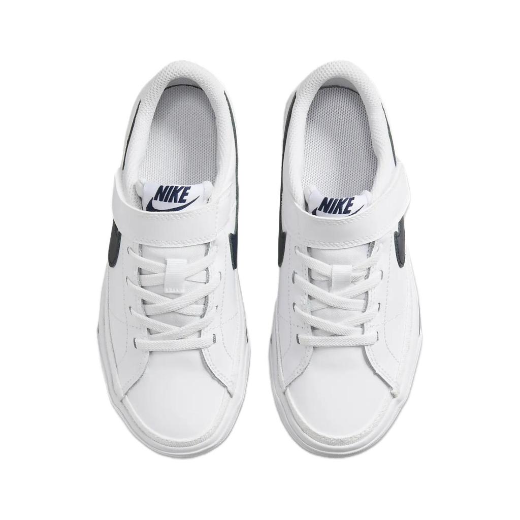 Nike Court Legacy PS White Midnight Navy Kids Sneakers DA5381-125