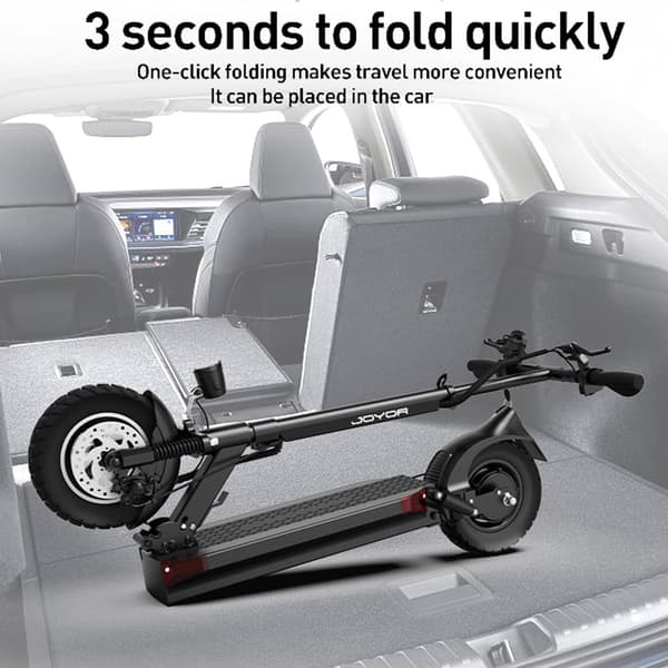 JOYOR Y6-S 500W Electric Scooter, 48V 18Ah 60km Range, 25km/h, Lightweight 19.5kg, Foldable E-Scooter