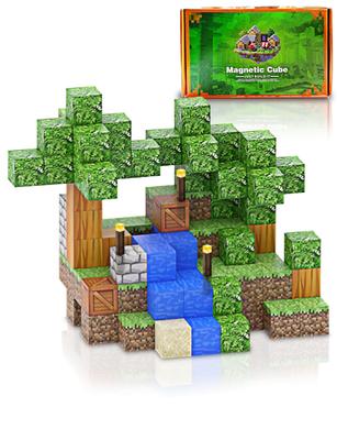 Súprava magnetických blokov v štýle Minecraft Súprava magnetických hračiek Mag Block PX MASTER DIY Magnetické stavebné kocky Stolová hra Balančná hra Magnetický blok Playset