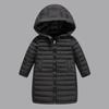2025 Kids' Thick Cotton Over-the-Knee Winter Jacket - Boys' & Girls' Mid-Length Outerwear