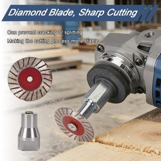 Diamond Saw Blade Corrugated Tooth Design Fast Smooth Stone Cutting Granite Marble Sandstone Engraving Blade