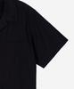 Pildeoseu One Pocket Wrinkle Short Sleeve Shirt Black