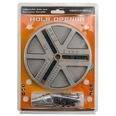 Adjustable Hole Saw Tool With Measurements For Woodworking Durability Adjustable Hole Saw Punching Saw Cutter Tool