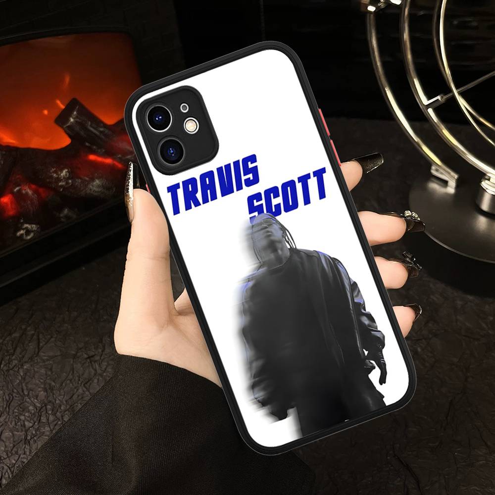 Luxury Travis Scott Cactus Jack For IPhone 16 15 14 Plus 13 12 11 Pro Max X XS MAX Matte Color Aesthetic Phone Cover