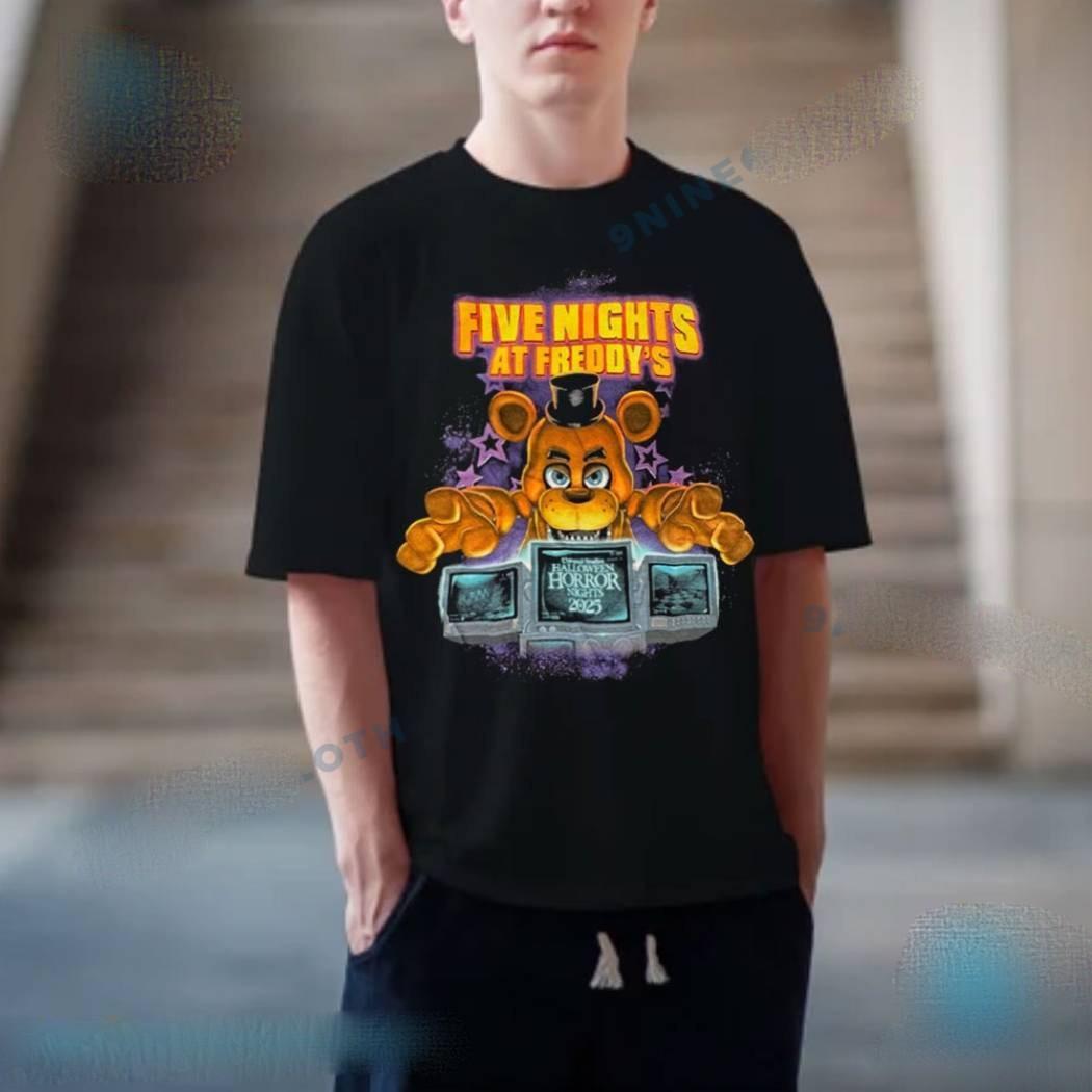RARE! Five Nights At Freddy’s Halloween Horror Nights 2026 T-shirt All Size S-4X XXXL