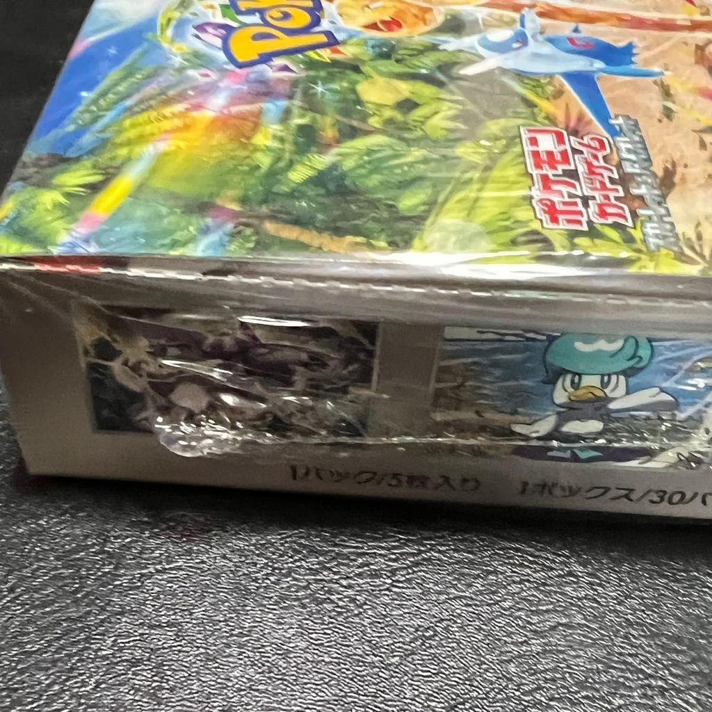Used Pokemon Card Game Scarlet & Violet Enhancement Expansion Pack Paradise Dragona BOX Shrink Included