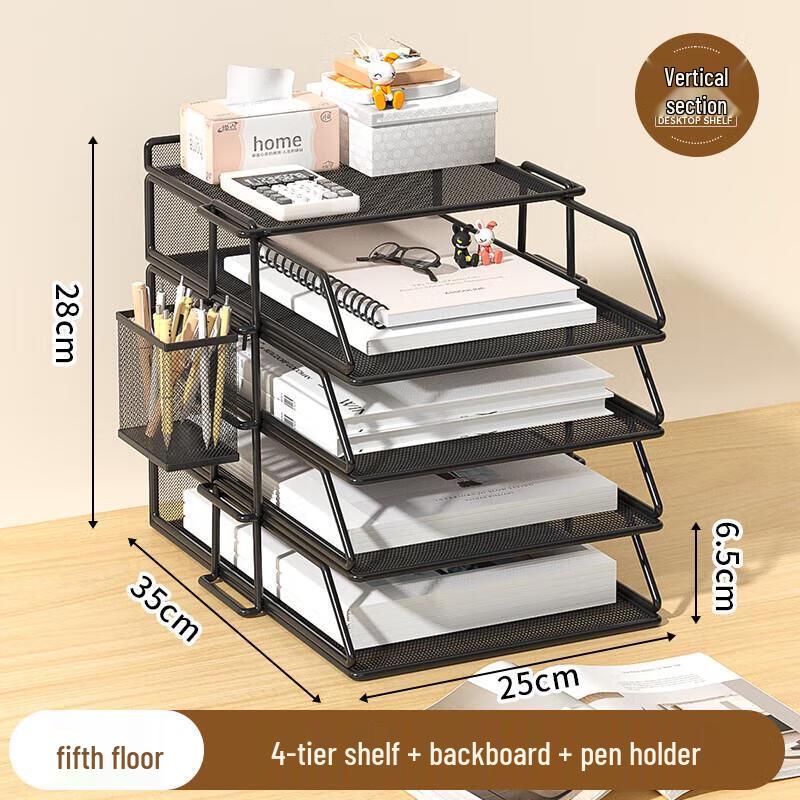 Junding Multi-layer Desk File Organizer Rack