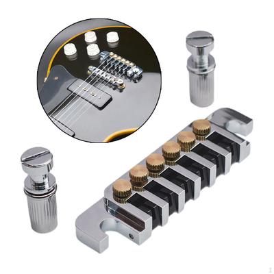 Bass Bridge Tailpiece Electric Guitar for Repair Tool Parts Heavy Duty