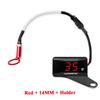 Koso Mini Square Digital Motorcycle Cylinder Head Temperature Sensor Universal Gauge for NMAX125 XMAX250 300 With Holder