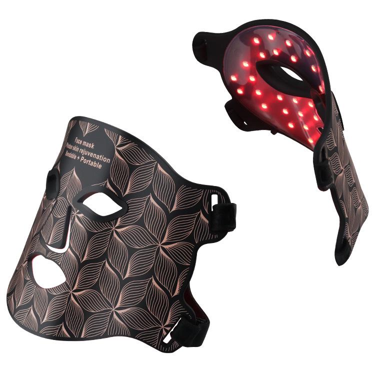 8-Color Silicone LED Light Mask: Red & Blue Photon Beauty Rejuvenation Facial Device