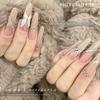 6 Siatek Metalowy Kok Hollow Out Urok do Zdobienia Paznokci Złoty Srebrny 3D Nit do Paznokci Części Dekoracyjne do Paznokci Akcesoria do Manicure DIY