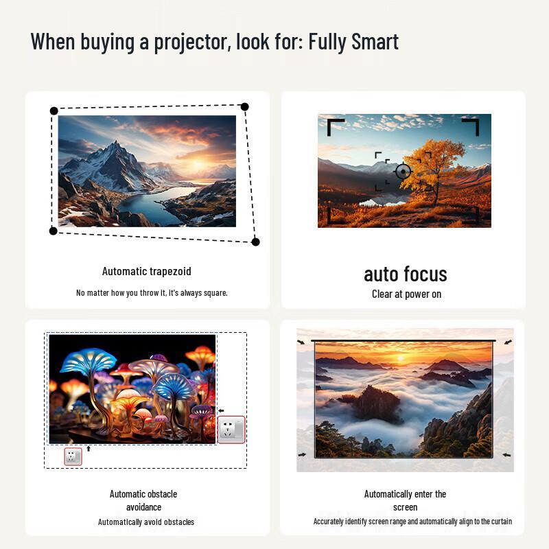 Weiying S6 Smart Ultra HD Projector (CN version)