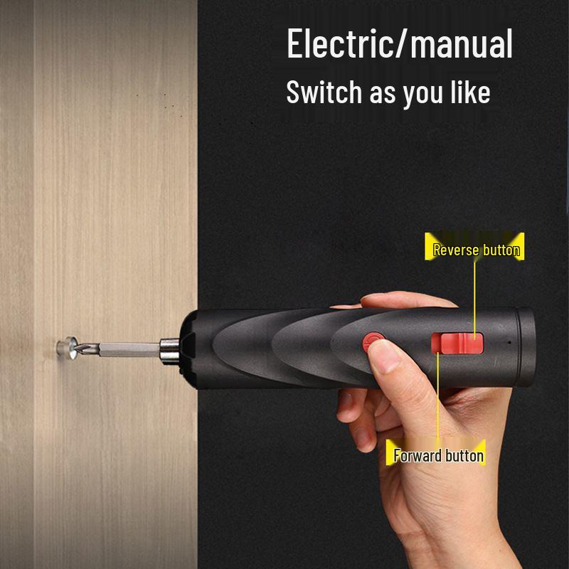 Rechargeable Mini Electric Screwdriver - Fully Automatic Household Tool