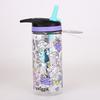Smiggle Australia Silicone Spout Straw Water Bottle School Kids Tumbler Leakproof BPA-Free 400ml Fun Portable Hydration