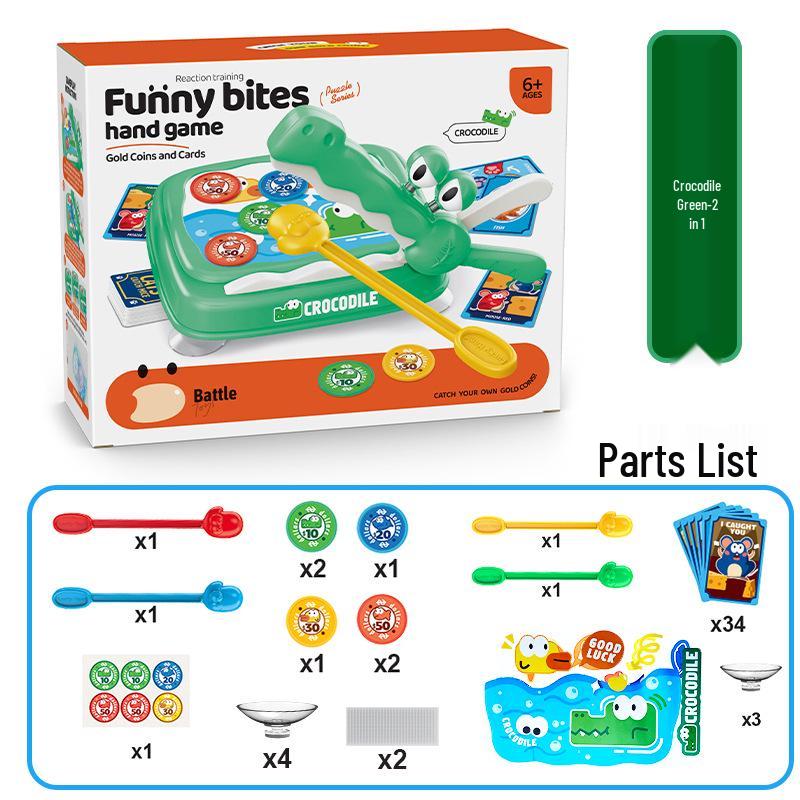 Children's Educational Coin Grab Game - Interactive Parent-Child Tabletop Battle