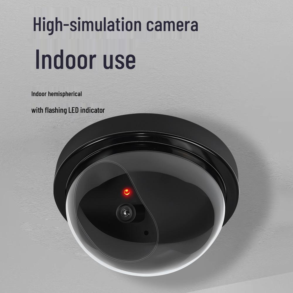 Large Fake Dome Surveillance Camera with Light