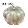 Transparent Crystal Pumpkin Charms Natural Carved Charm, Mini Gemstone Pendant Handmade Diy Craft Accessories for Jewelry DIY Making, Halloween Micro