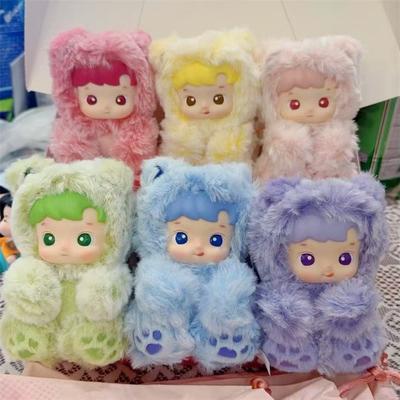 Little Bear Soft Candy Series Chinese Edition Vinyl Plush Pendant Blind Box Trendy Handmade