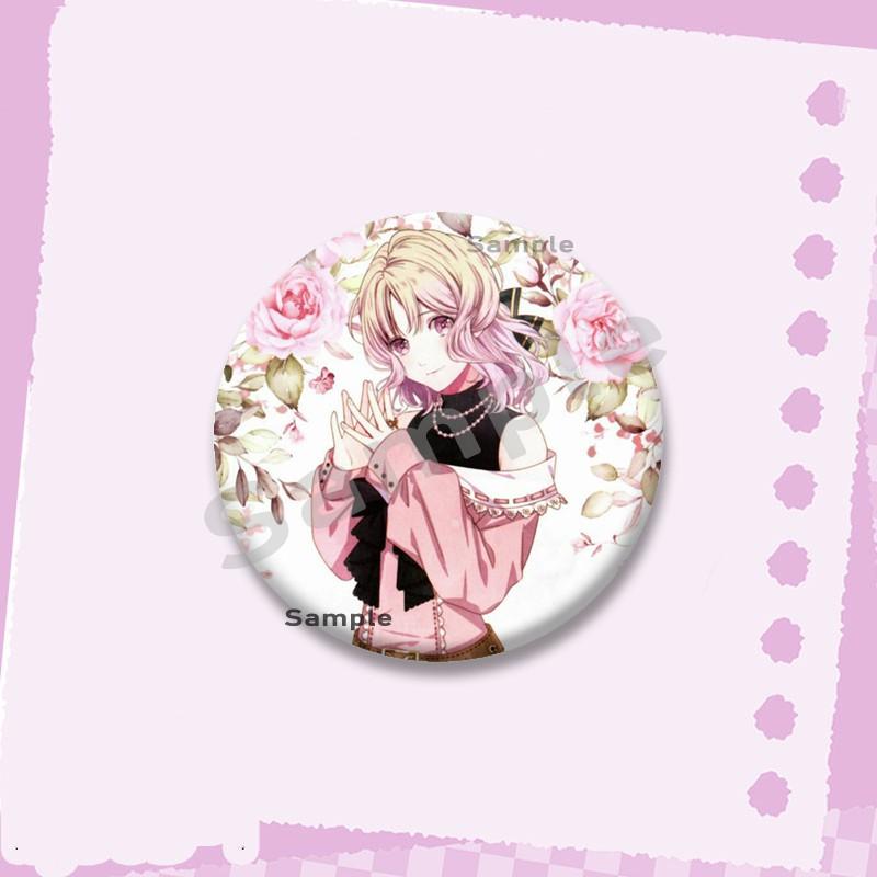 Hot Game Series Diabolik Lovers Soft Button Pins Cartoon Round Brooch on Backpack Ayato Kanato Laito Jewelry Badge Friend Gifts