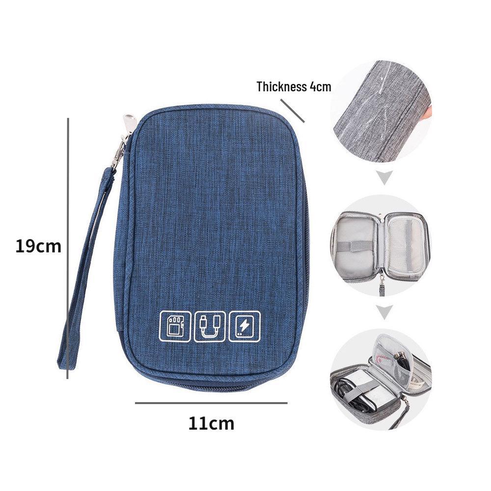 Portable Multi-Function Travel Digital Storage Bag for Cables, USB, Headphones, Charger, Mouse