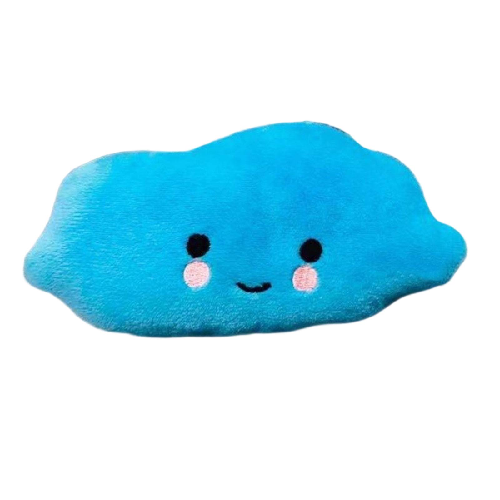 Voice Producing Stress Relieving Chewable Plush Pet Toy one size синий