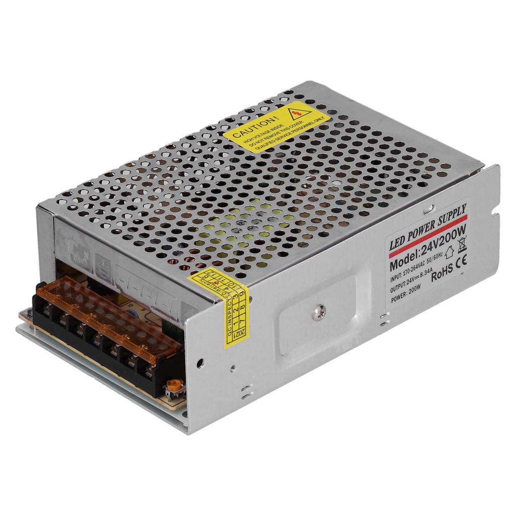 YY‑200‑24 Schaltnetzteil Treiber Innen AC 170‑264 auf DC 24V 8.34A 200W für Sicherheitsüberwachung