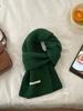 Soft waxy high-quality wool blended knitted scarf women's autumn and winter new high-end scarf manufacturers wholesale