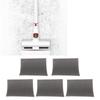 5PCS Grey Vacuum Cleaner Sponge Filter Washable Sponge Filter Screen  For Vacuum Cleaner
