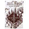 Marushin Hand Towel Harry Potter Map Oka Fabric Made In Japan Character 4105033800