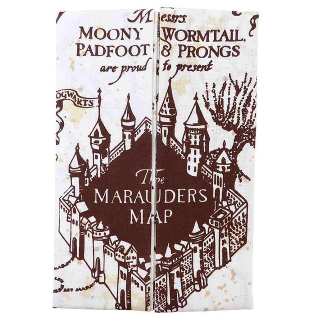 Marushin Hand Towel Harry Potter Map Oka Fabric Made In Japan Character 4105033800