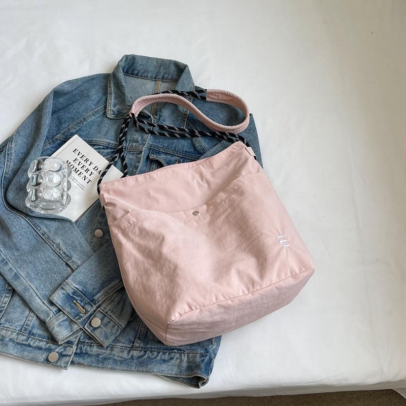 Холщовая сумка Женская сумка через плечо большой вместимости Сумка для покупок — фото 13